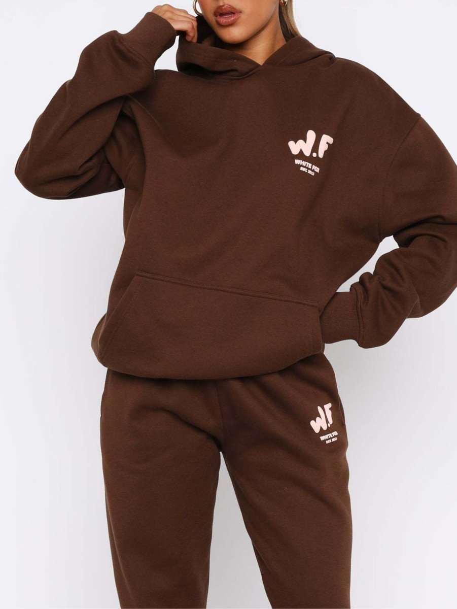 Fox Kapüşonlu Jogger Set - VeralunaVeralunaGriSFox Kapüşonlu Jogger Set