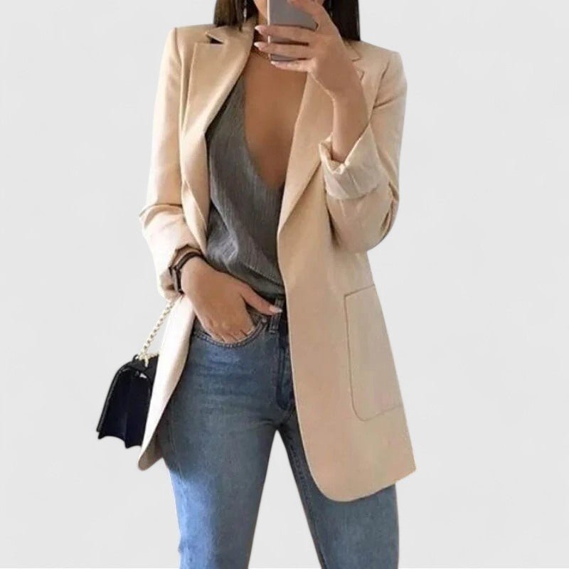 Sofia Blazer Ceket - VeralunaVeralunaElyssa - Apricot - S1709877243013/896BejSSofia Blazer Ceket