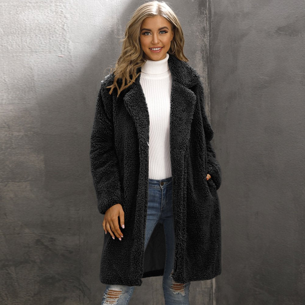 Vera Comfy Teddy Coat - VeralunaVeralunaDWOD5 - KY236031YeşilSVera Comfy Teddy Coat