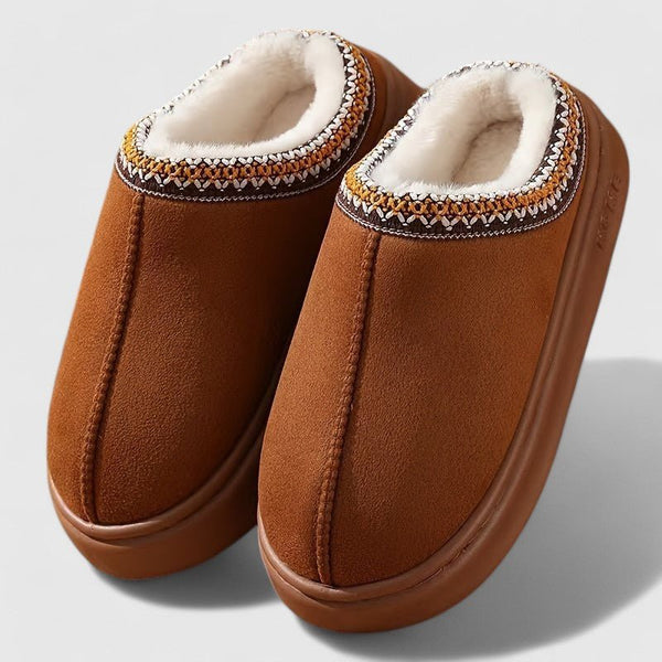 Vera Cozy Luxe Fleece Slippers - VeralunaVeralunaSiyah34Vera Cozy Luxe Fleece Slippers