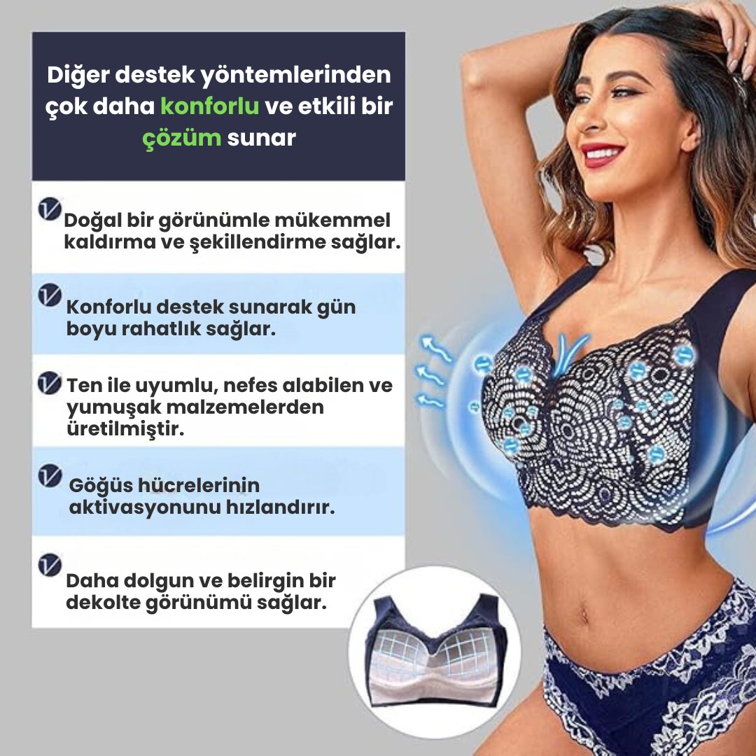 Vera™ Push - Up - VeralunaVeraLunaKadın İc GiyimSiyahSVera™ Push - Up