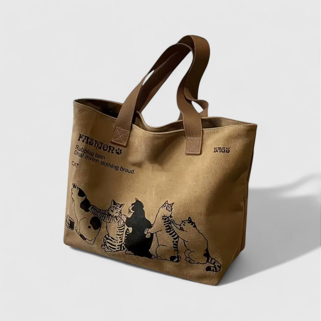 Vera Safari Tote Çanta - VeralunaVeralunaHakiVera Safari Tote Çanta