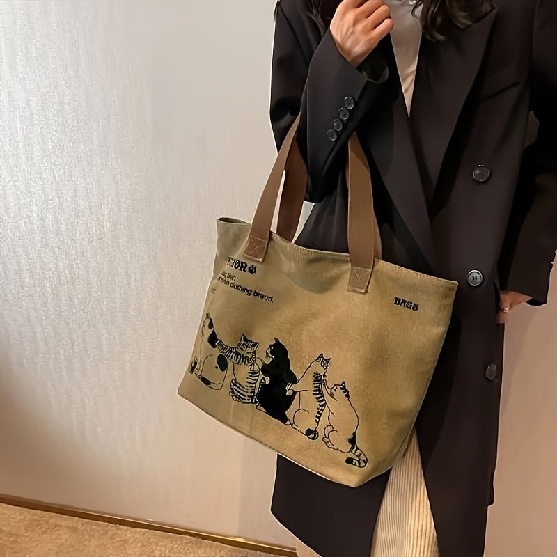 Vera Safari Tote Çanta - VeralunaVeralunaHakiVera Safari Tote Çanta