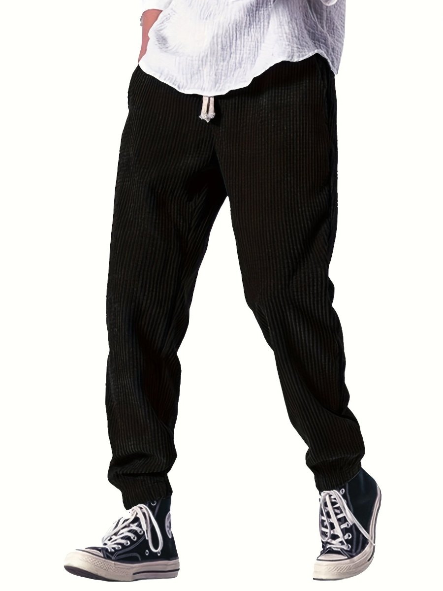 VERA™ Waffle Joggers - VeralunaVeralunaSiyahSVERA™ Waffle Joggers